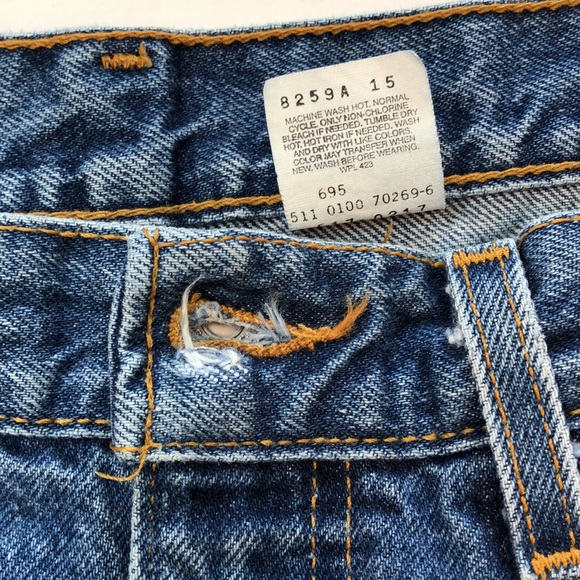 Vintage Levi's 517 Bootcut Made in USA Well Worn 34x33 - Picture 14 of 14